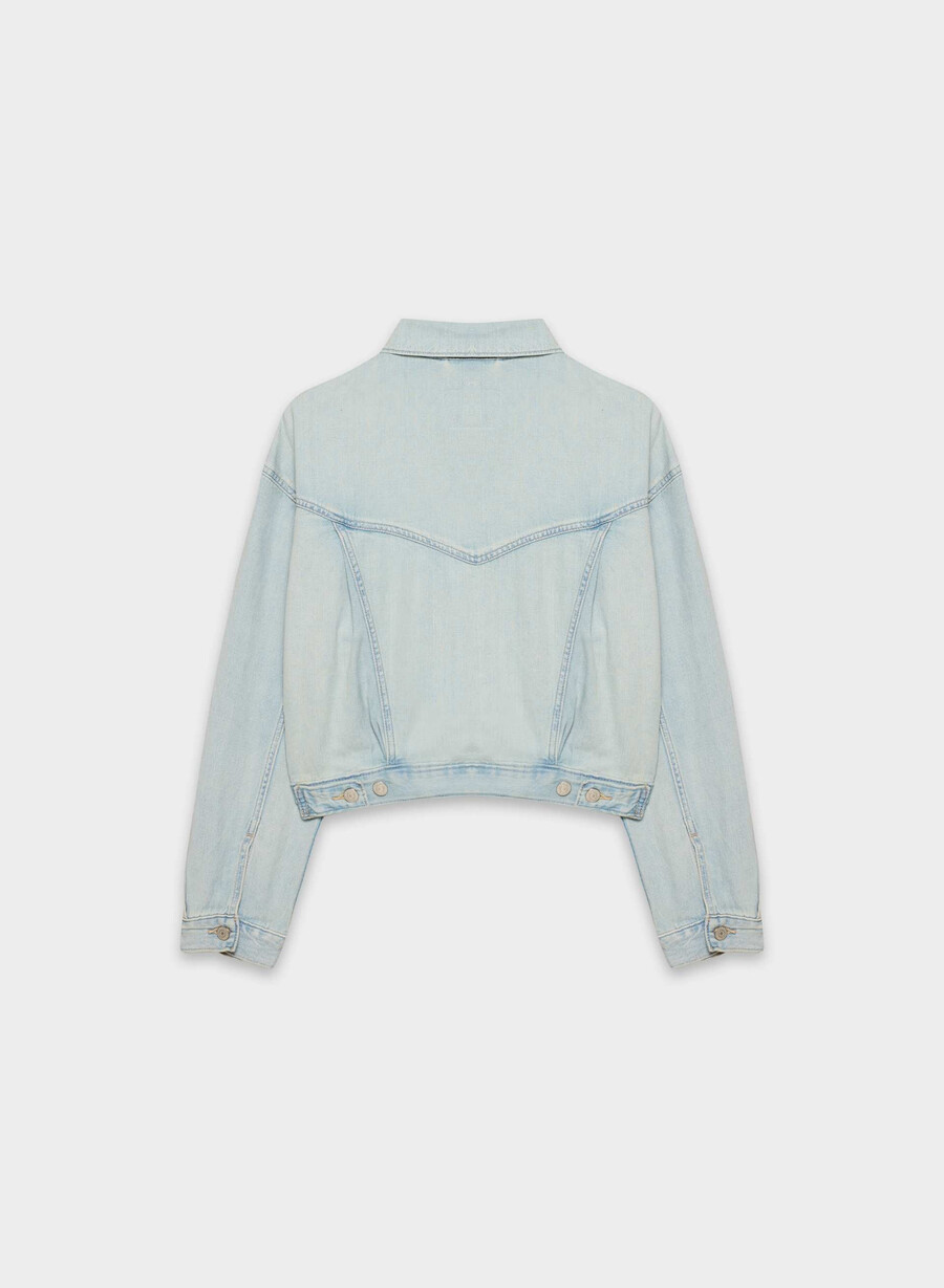 levis shrunken 90s trucker jakke luksusreise