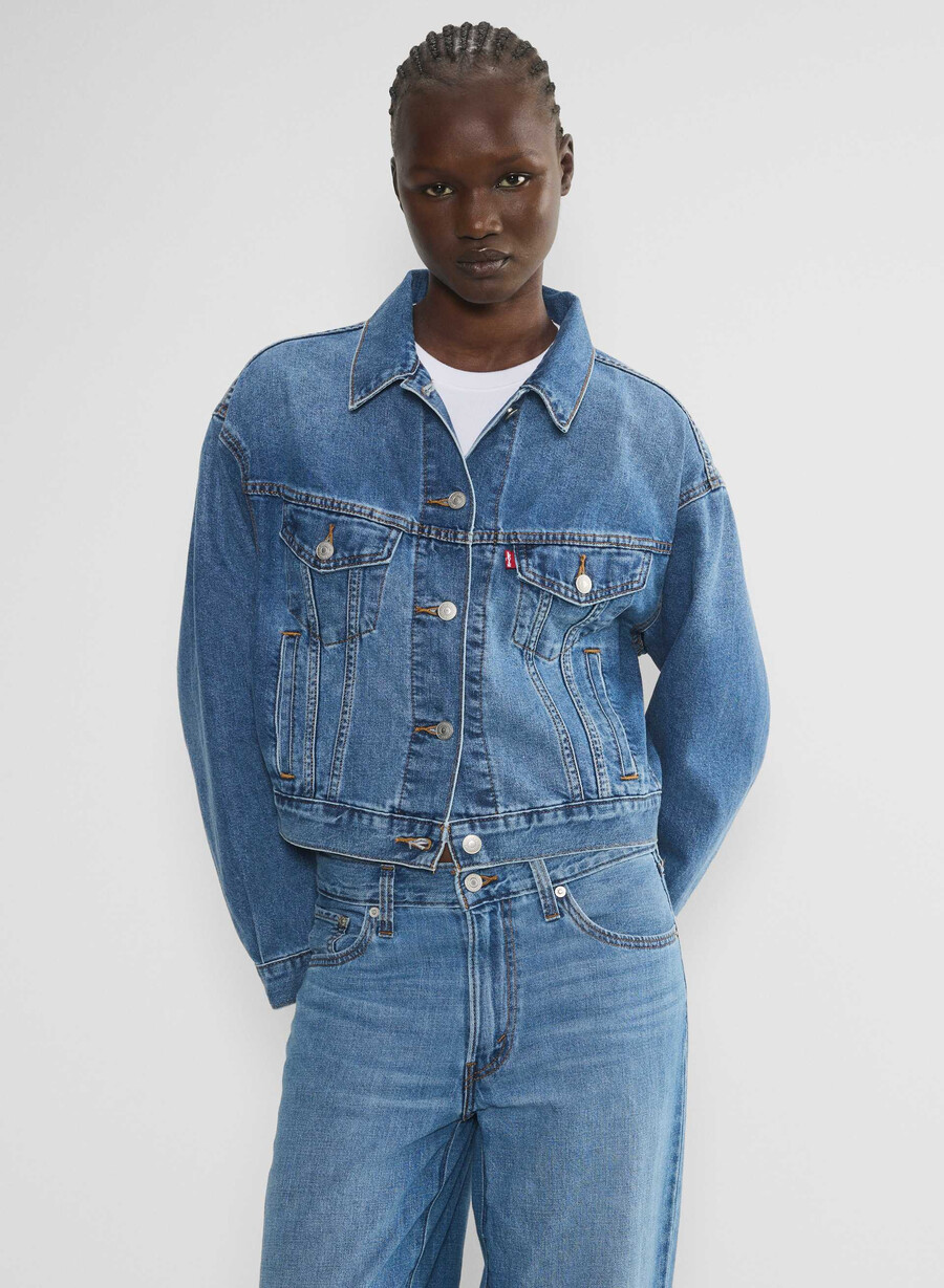 levis shrunken 90s trucker jakke cool city whip