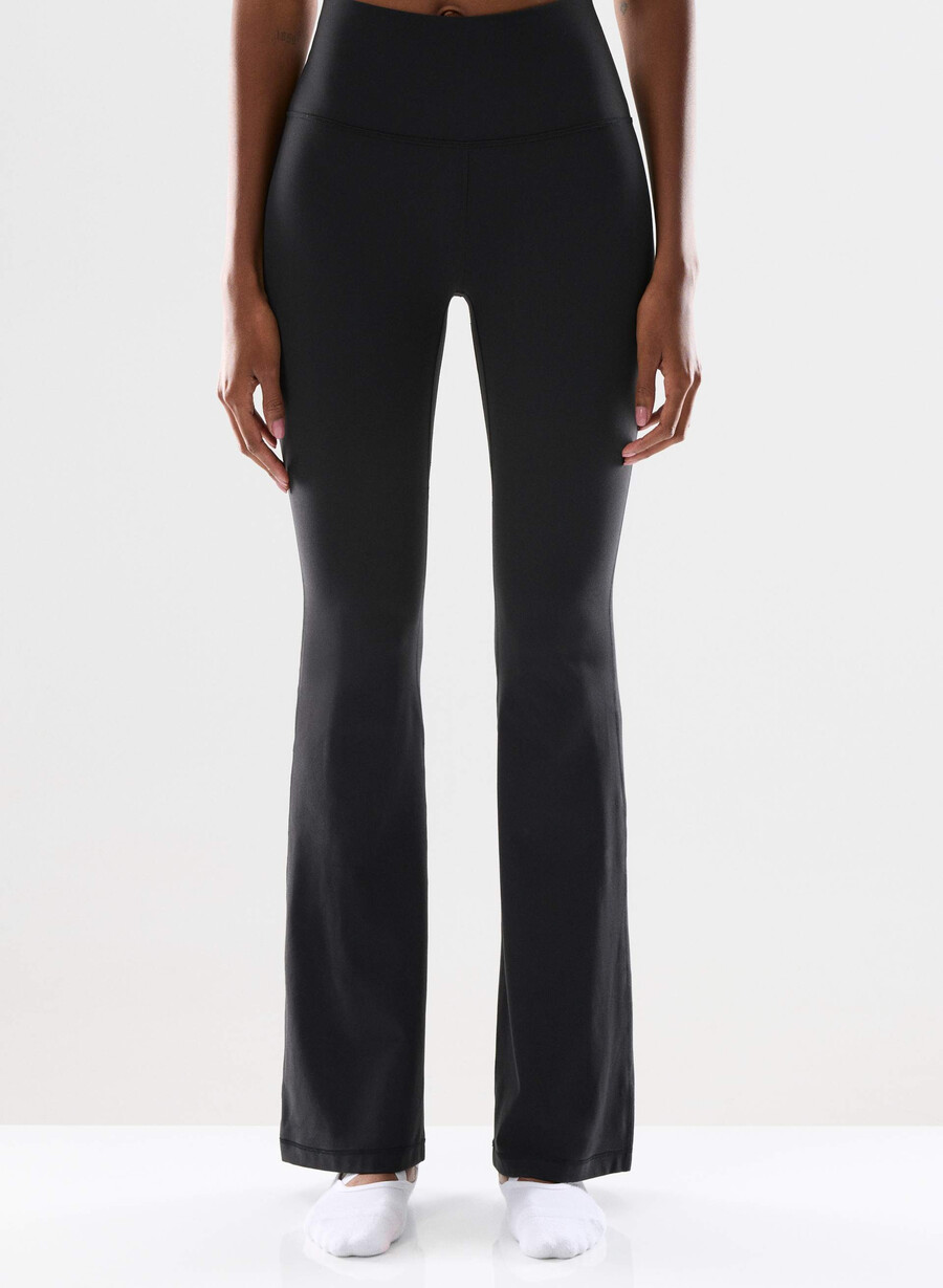 butter cheeky høy-rise flare 32 leggings svart