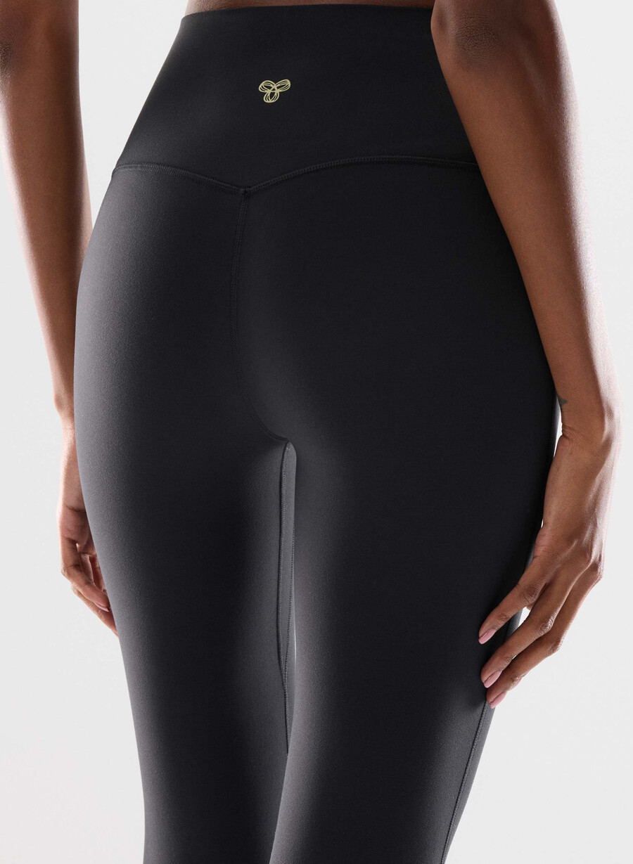 butter cheeky høy-rise flare 32 leggings svart