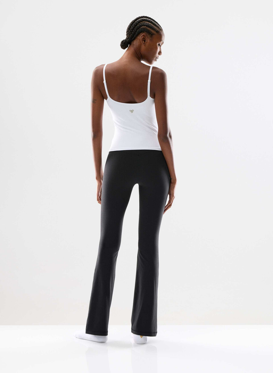 butter cheeky høy-rise flare 32 leggings svart
