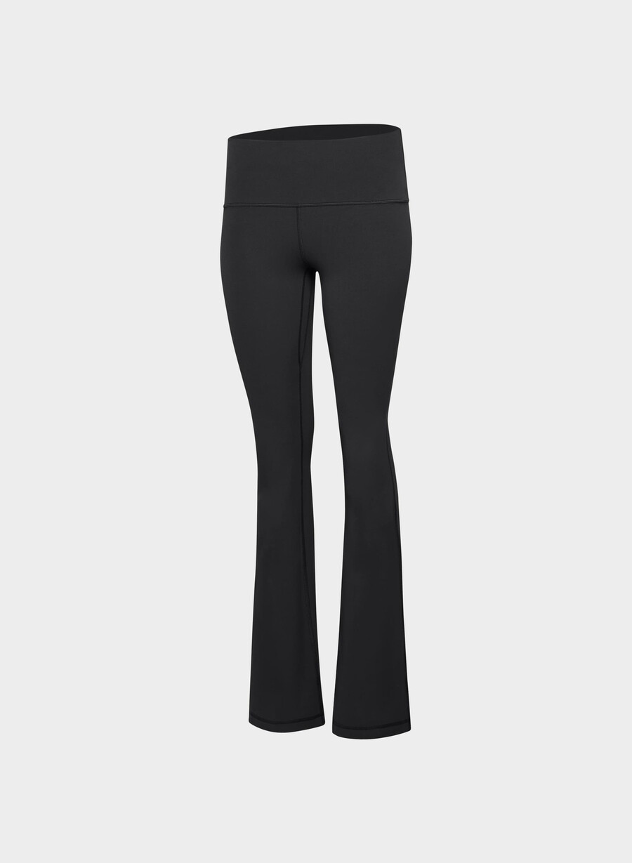 butter cheeky høy-rise flare 32 leggings svart