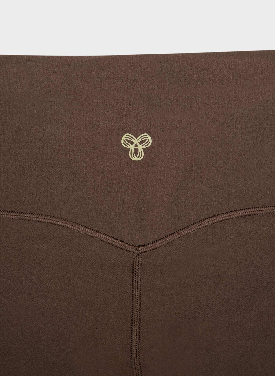 butter cheeky høy-rise flare 32 leggings mokkabrun