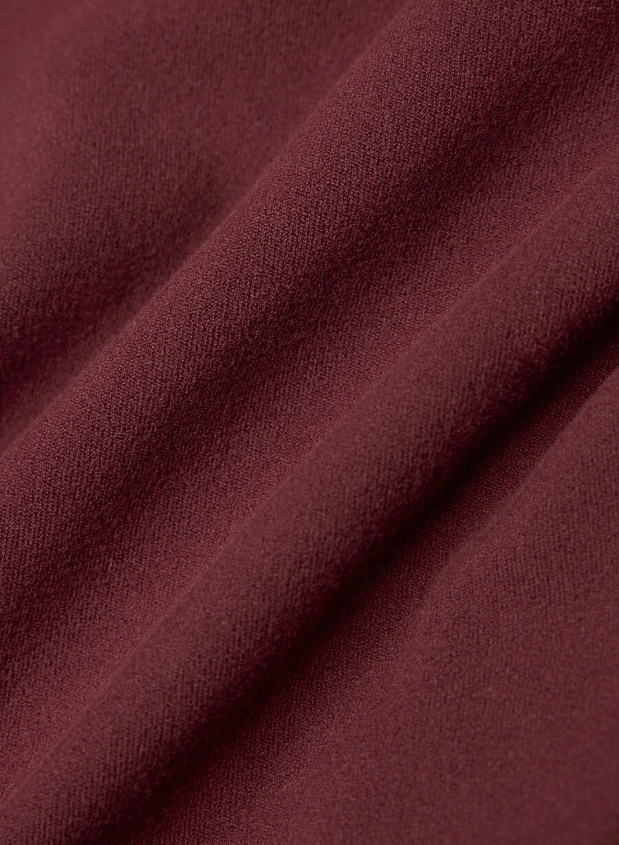 butter cheeky høyt midje slengbukse 32 tommer i sumac burgundy