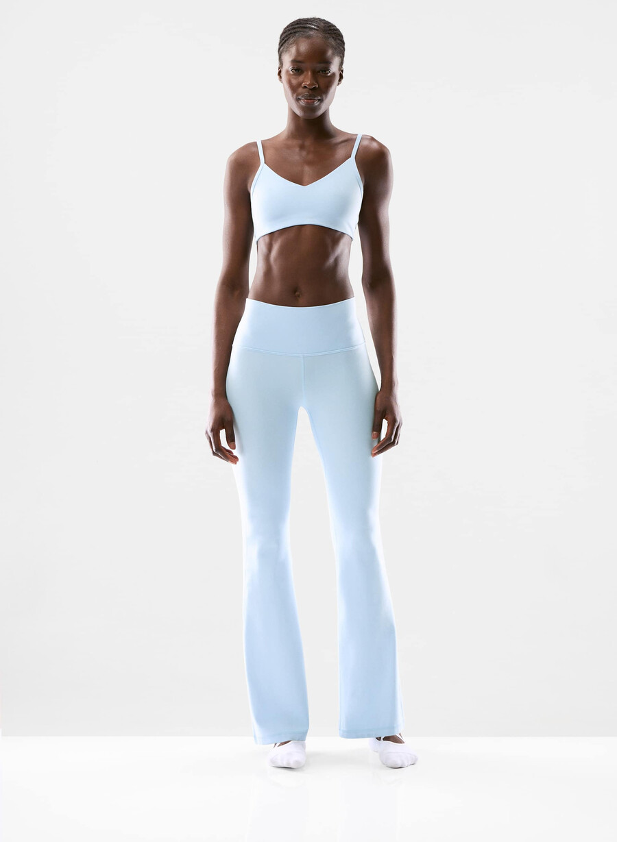 butter cheeky høy-rise flare 32 leggings villa blÅ