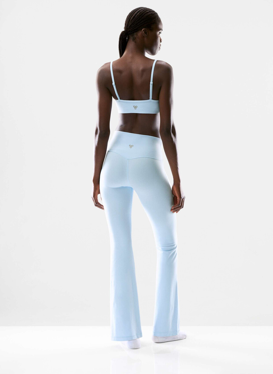 butter cheeky høy-rise flare 32 leggings villa blÅ