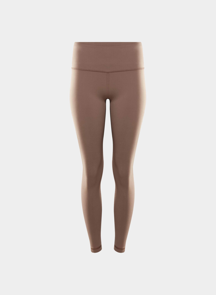life atmosphere høy midje 66 cm leggings dyp taupe