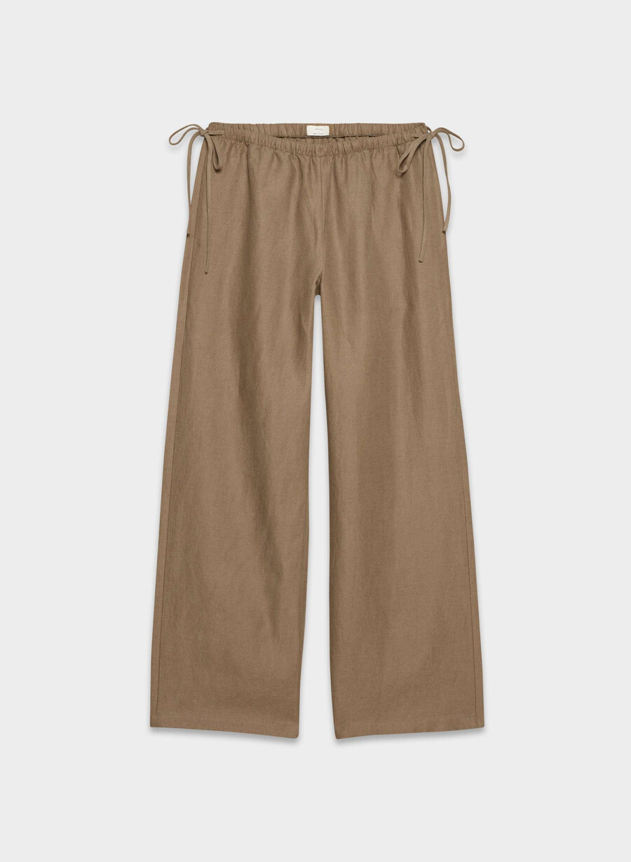 cruiselinen artisan pant folio brun