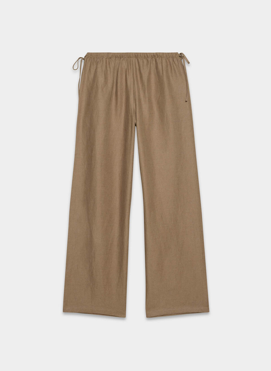 cruiselinen artisan pant folio brun