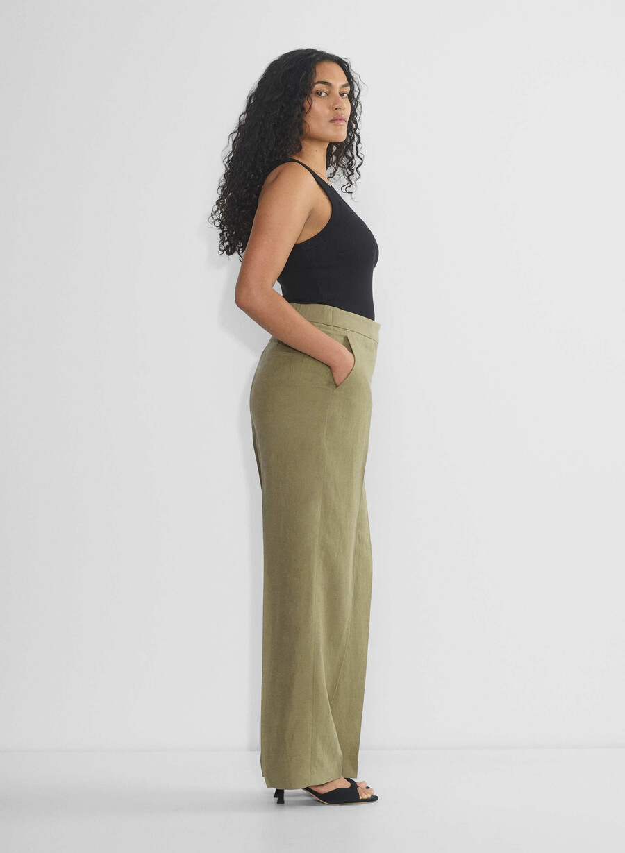 the limitless pant curve-fit – cruiselinen soltØrket oliven