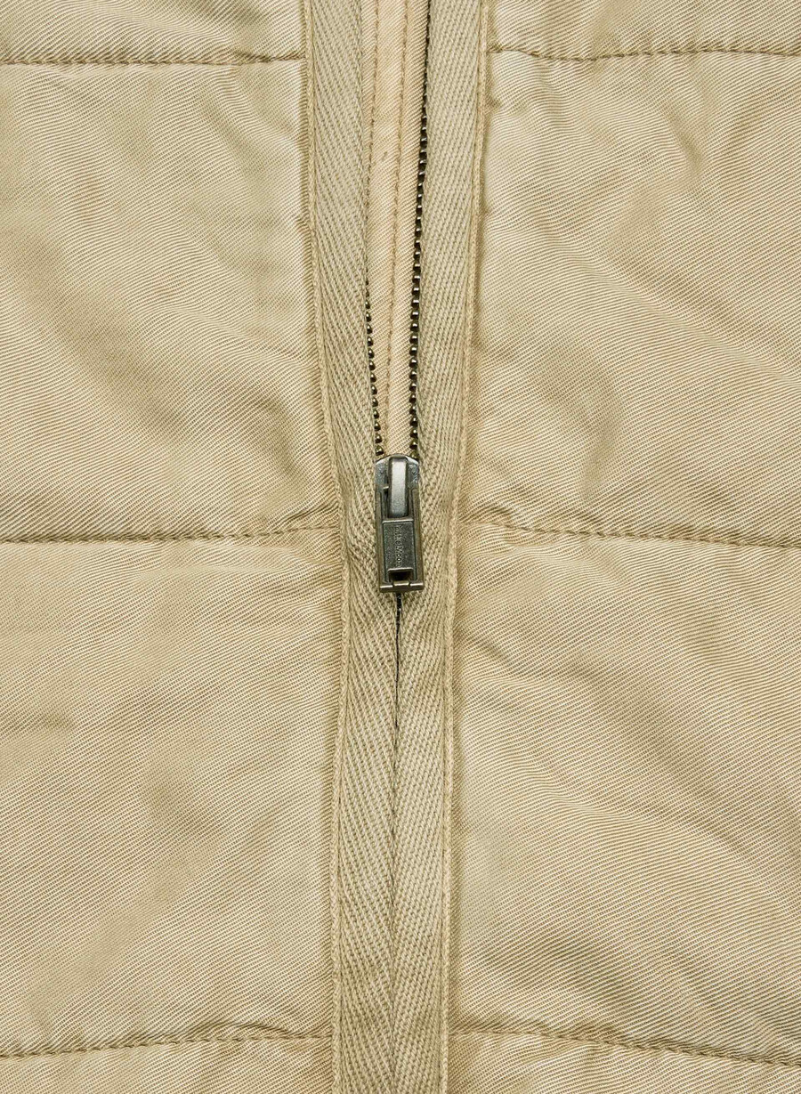 fjernkontrolljakke levet i brun khaki