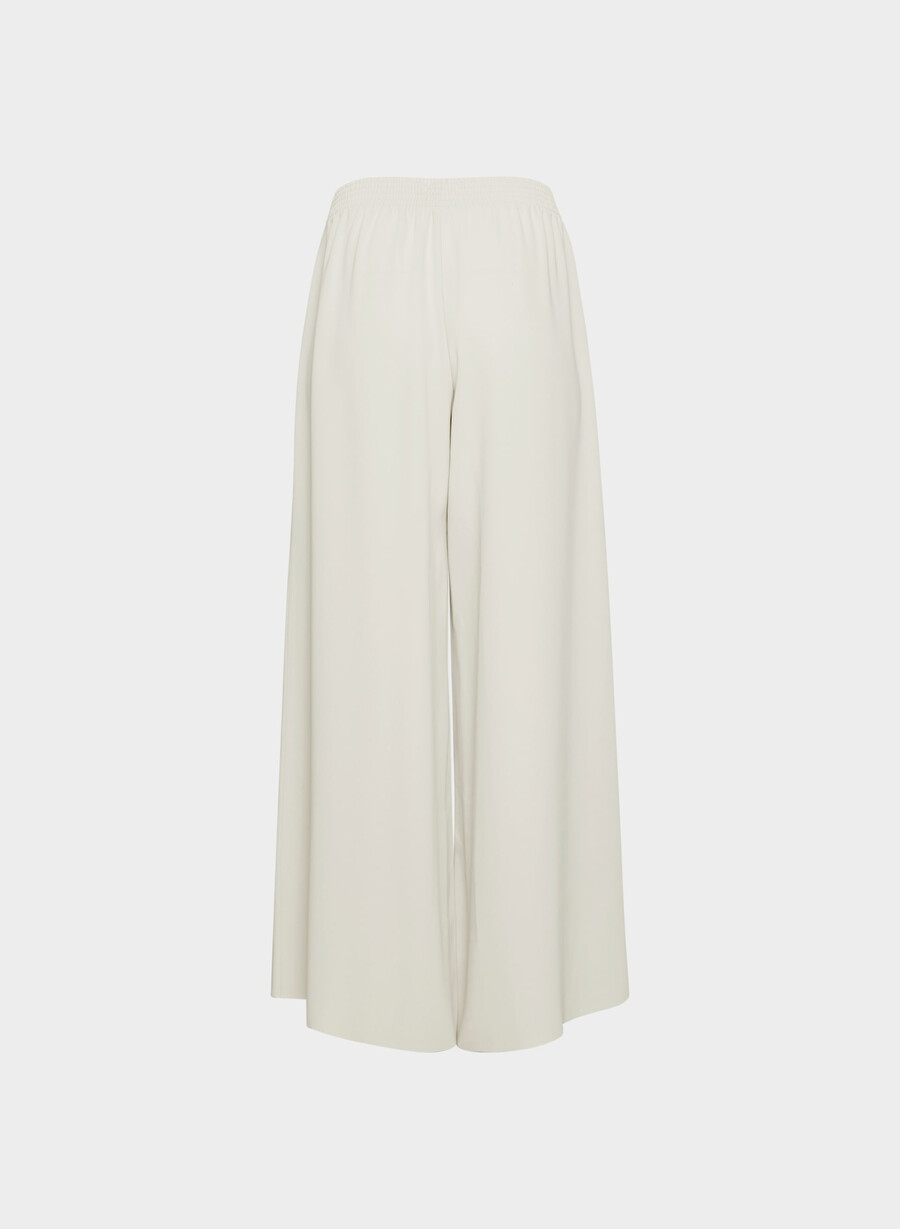 parker palazzo-bukse - studio drape matte perle