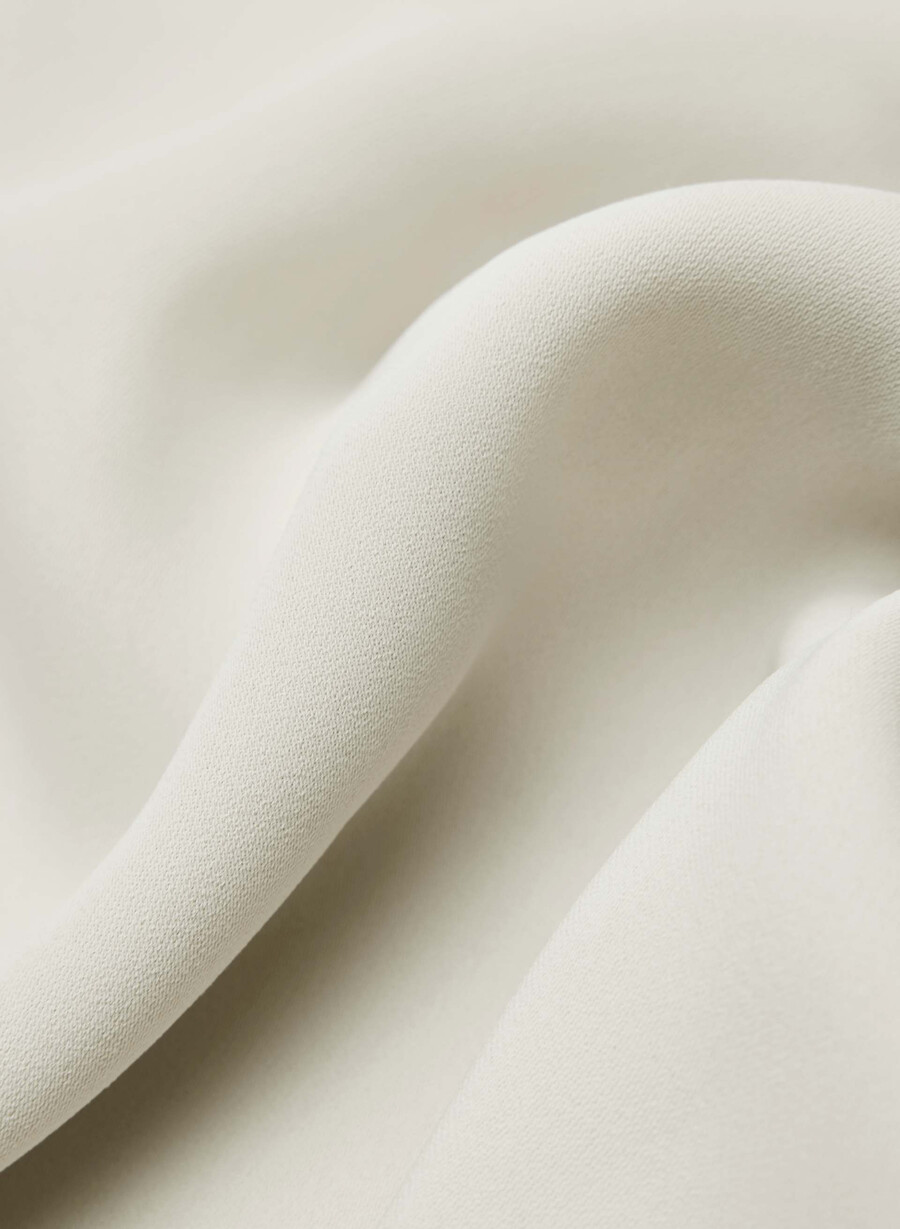 parker palazzo-bukse - studio drape matte perle