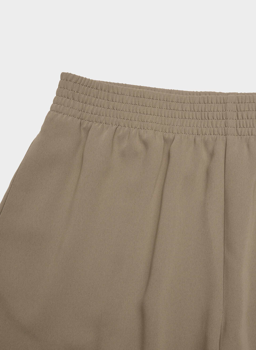 parker palazzo-bukse - studio drape cola taupe