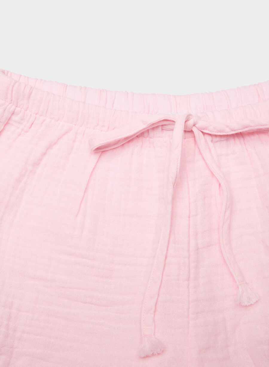 airplush cotton villa short villa rosa