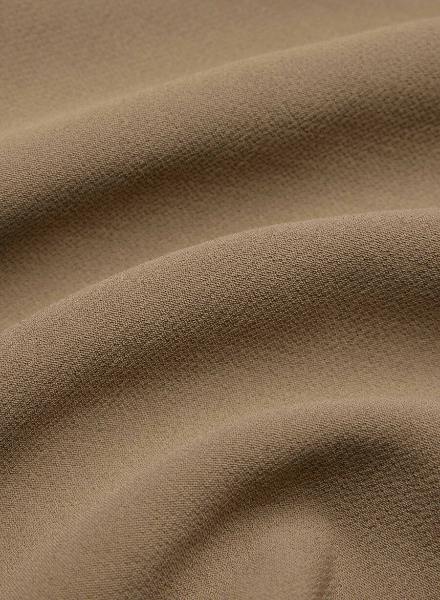 liten kort jakke - crepette folio brun