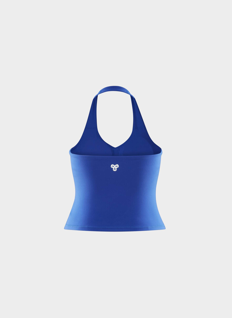 butter prime halter sports tanktop ablaze blÅ
