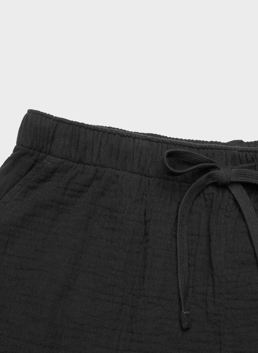 airplush cotton seilbukse svart