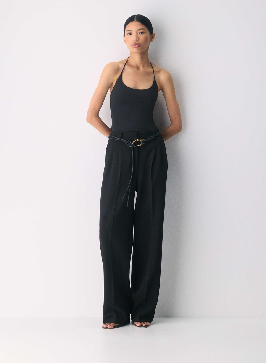 original contour grace halter topp svart