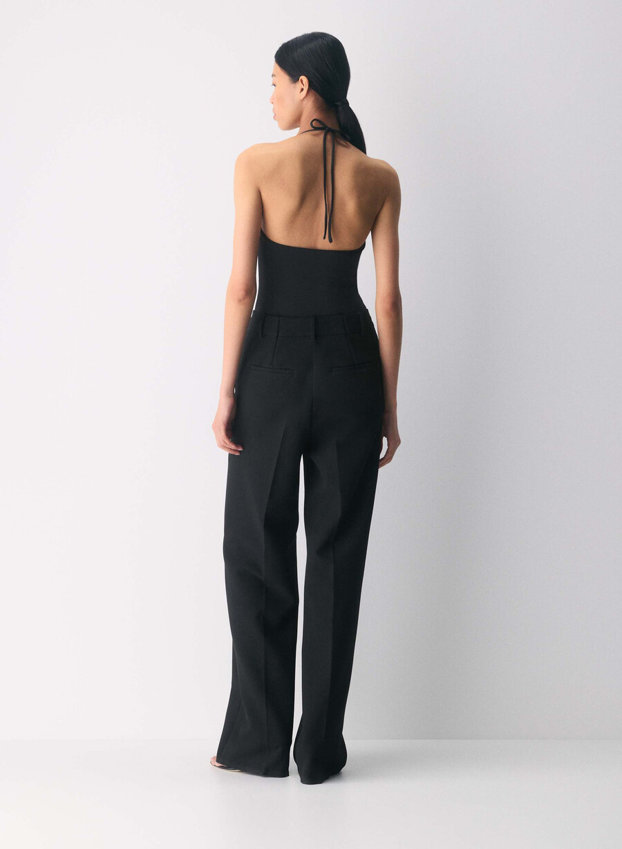 original contour grace halter topp svart