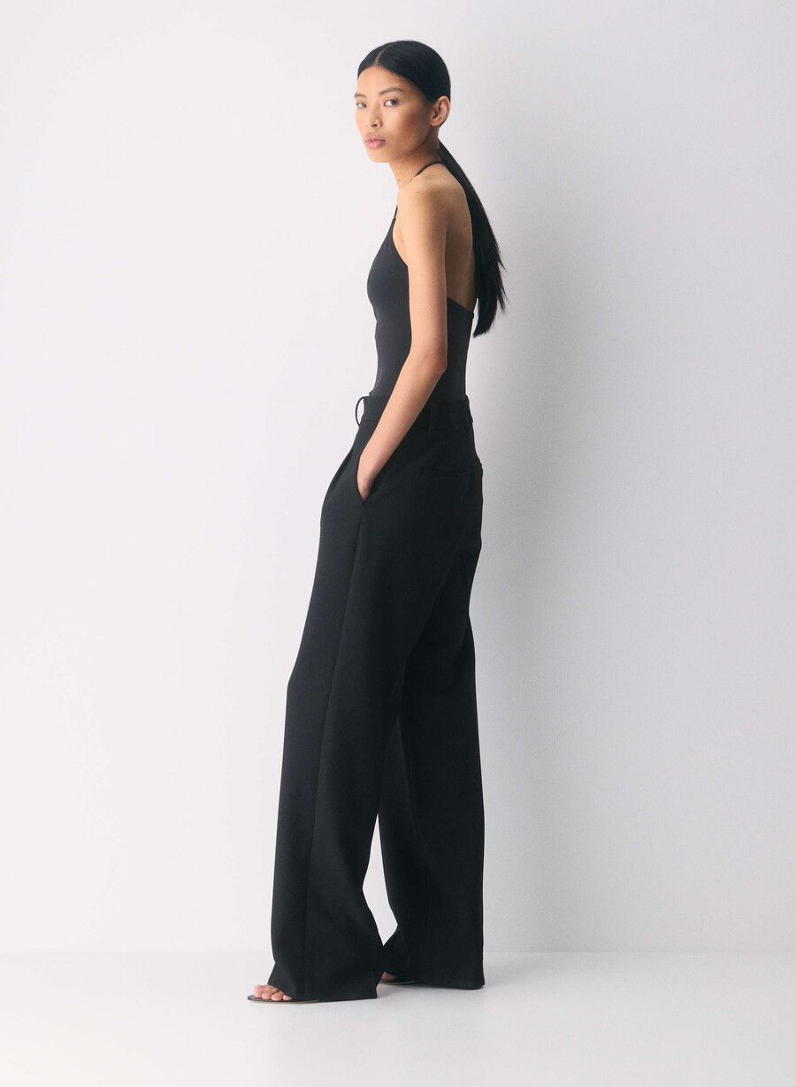 original contour grace halter topp svart
