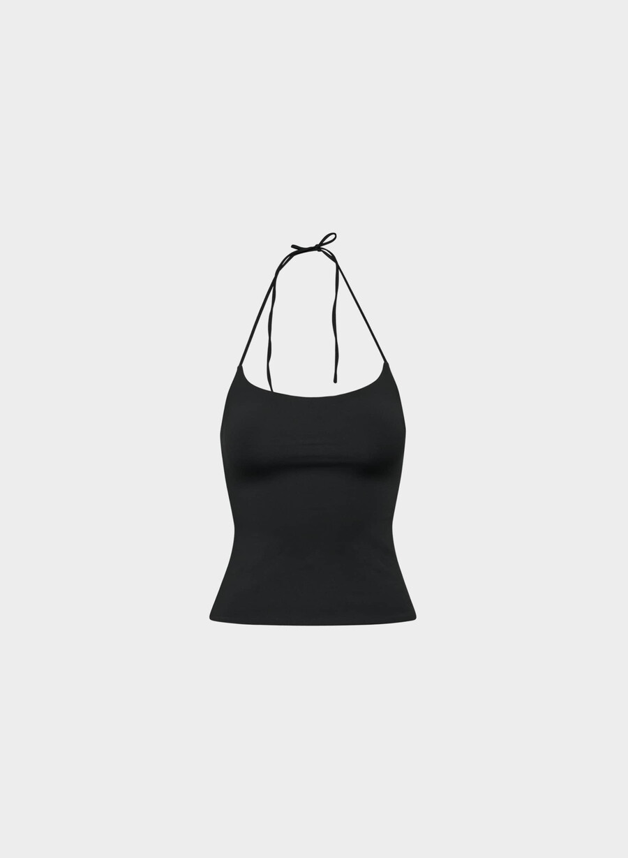 original contour grace halter topp svart