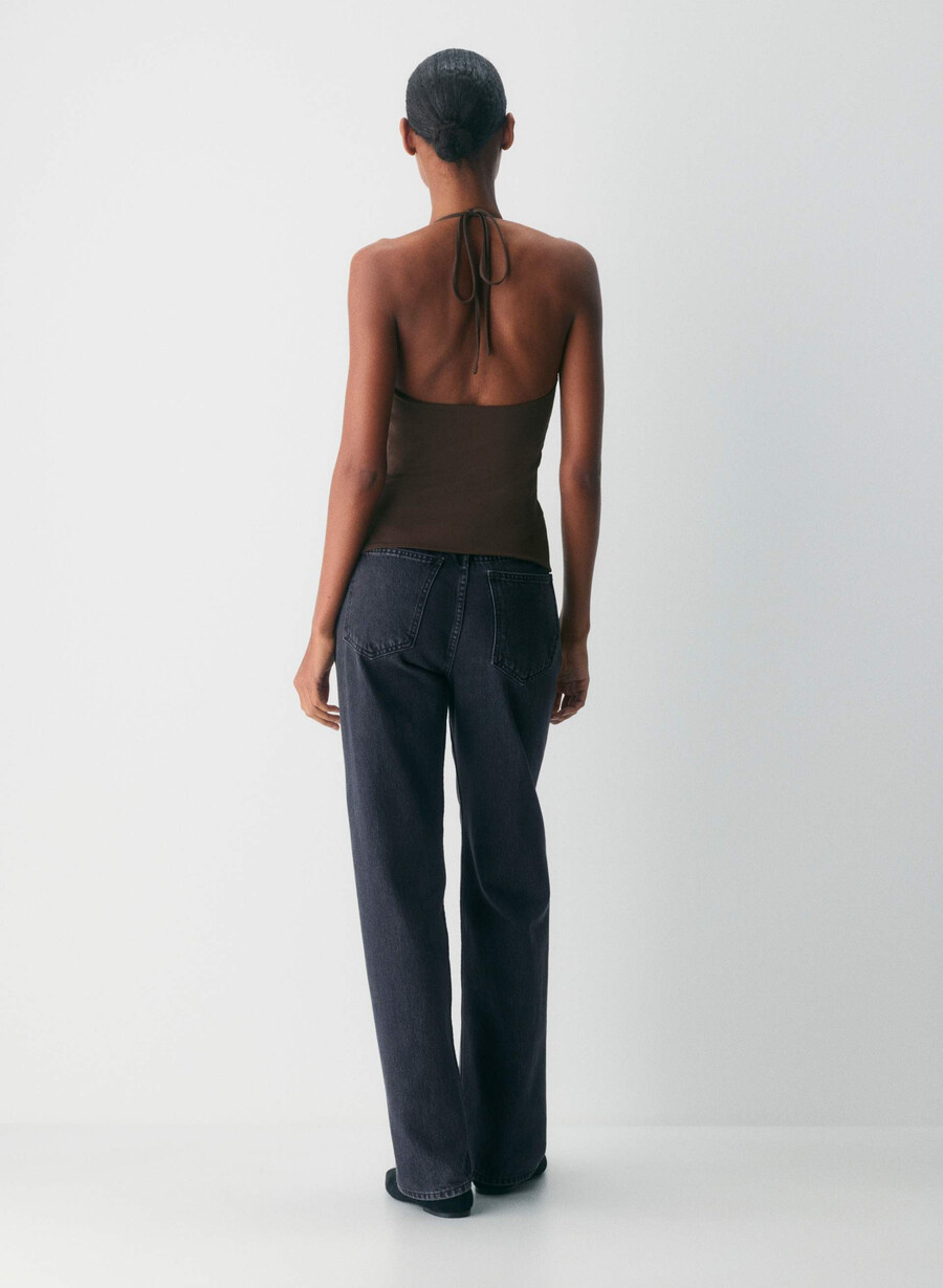 original contour grace halter topp rik mokkabrun
