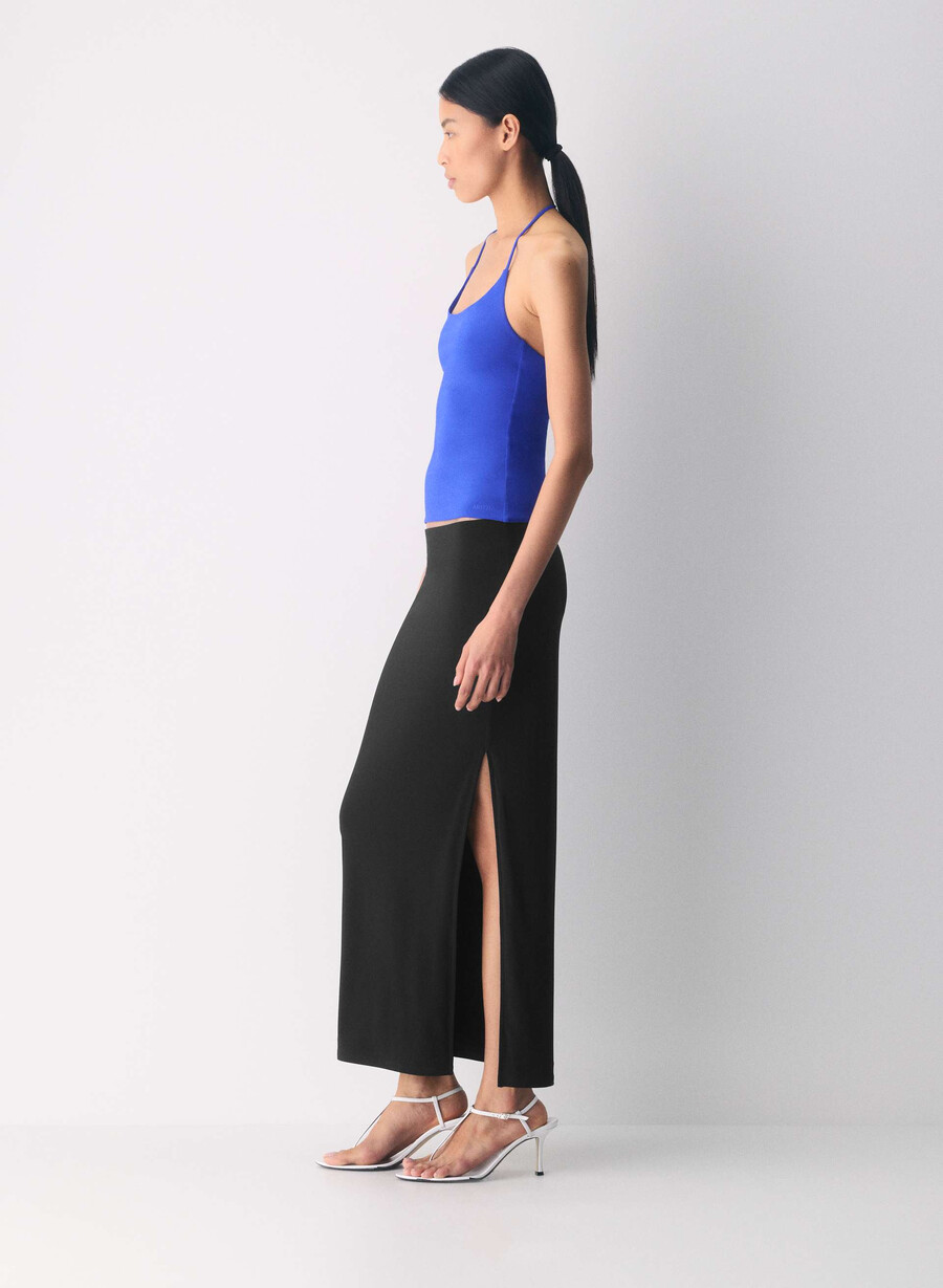 original contour grace halter topp ablaze blÅ