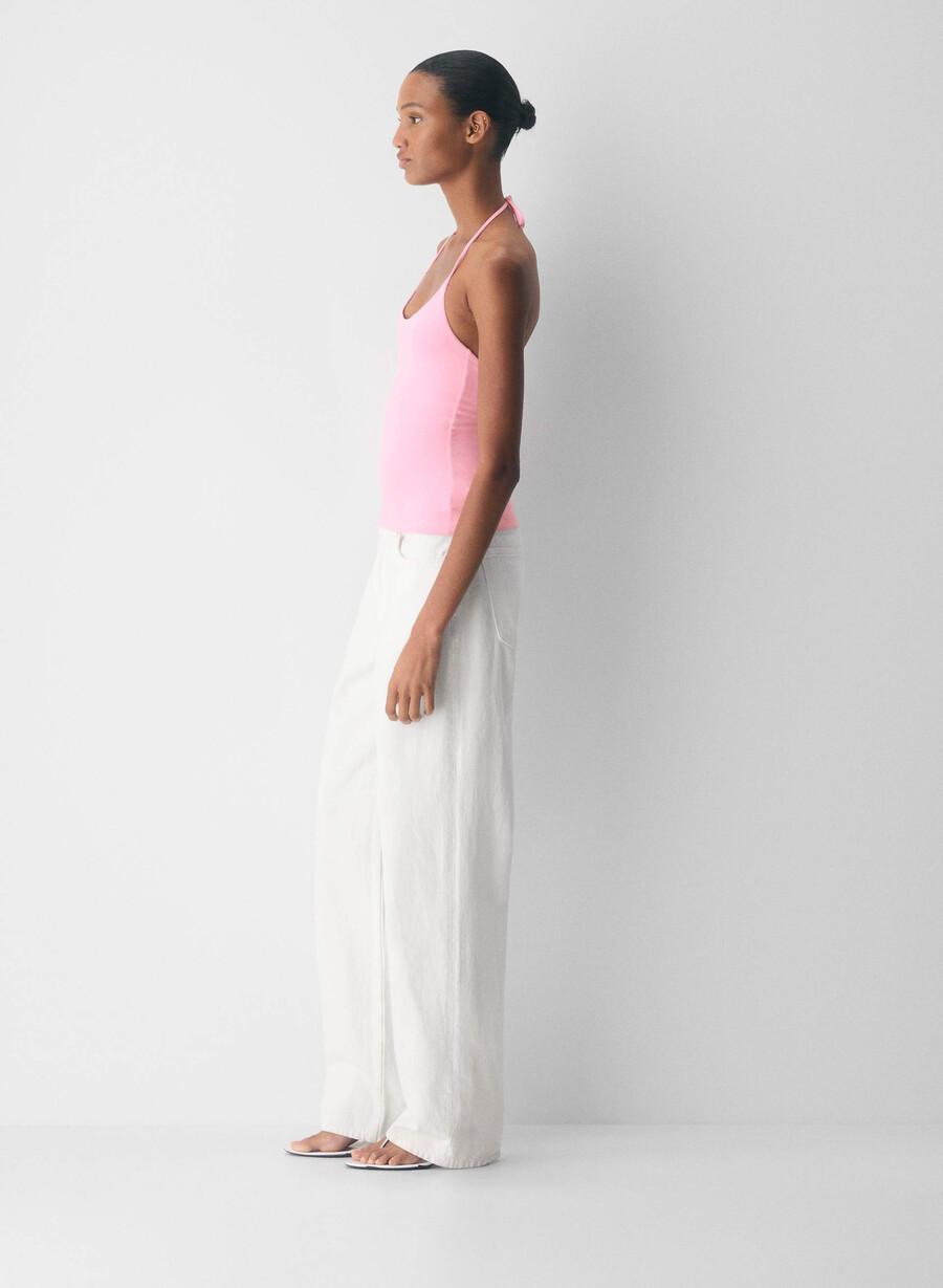 original contour grace halter topp jellybean rosa