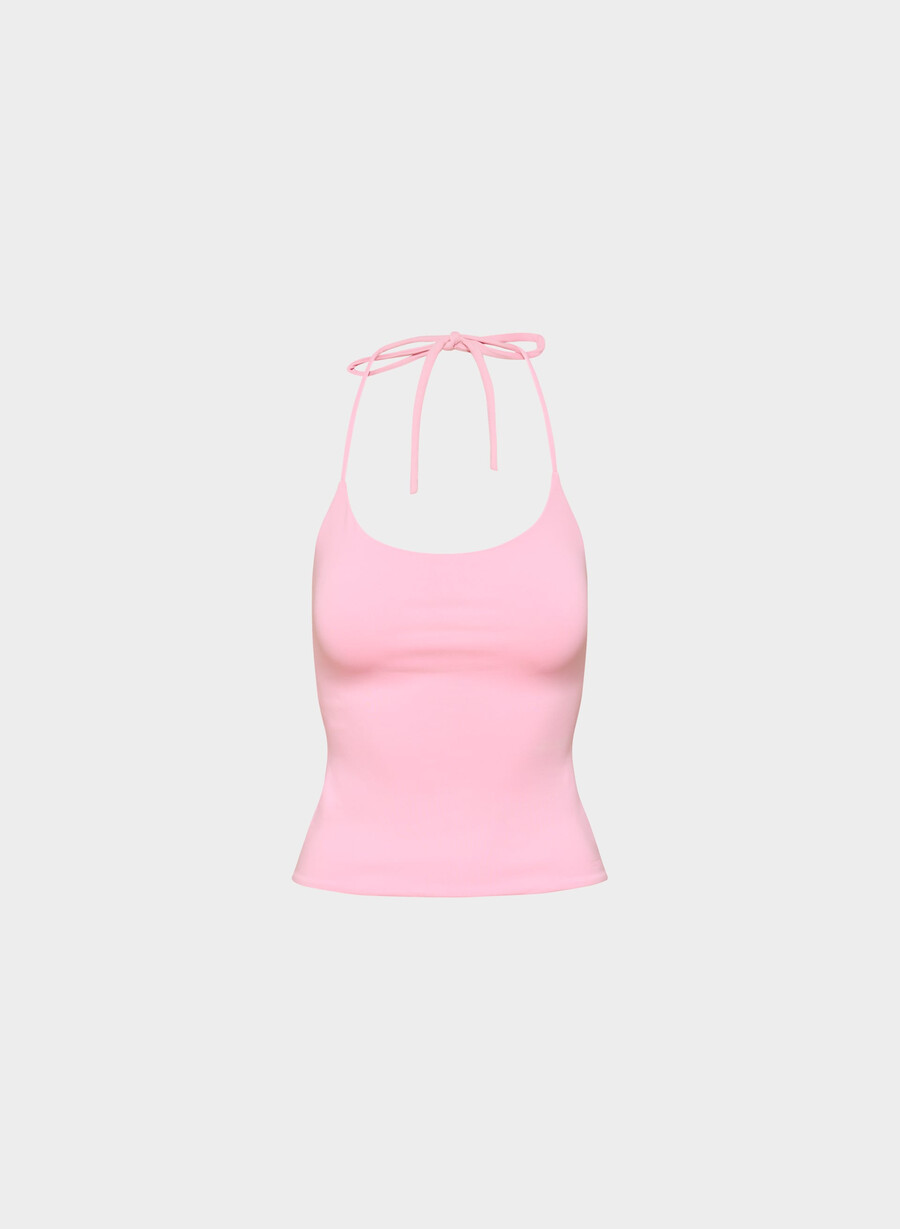 original contour grace halter topp jellybean rosa