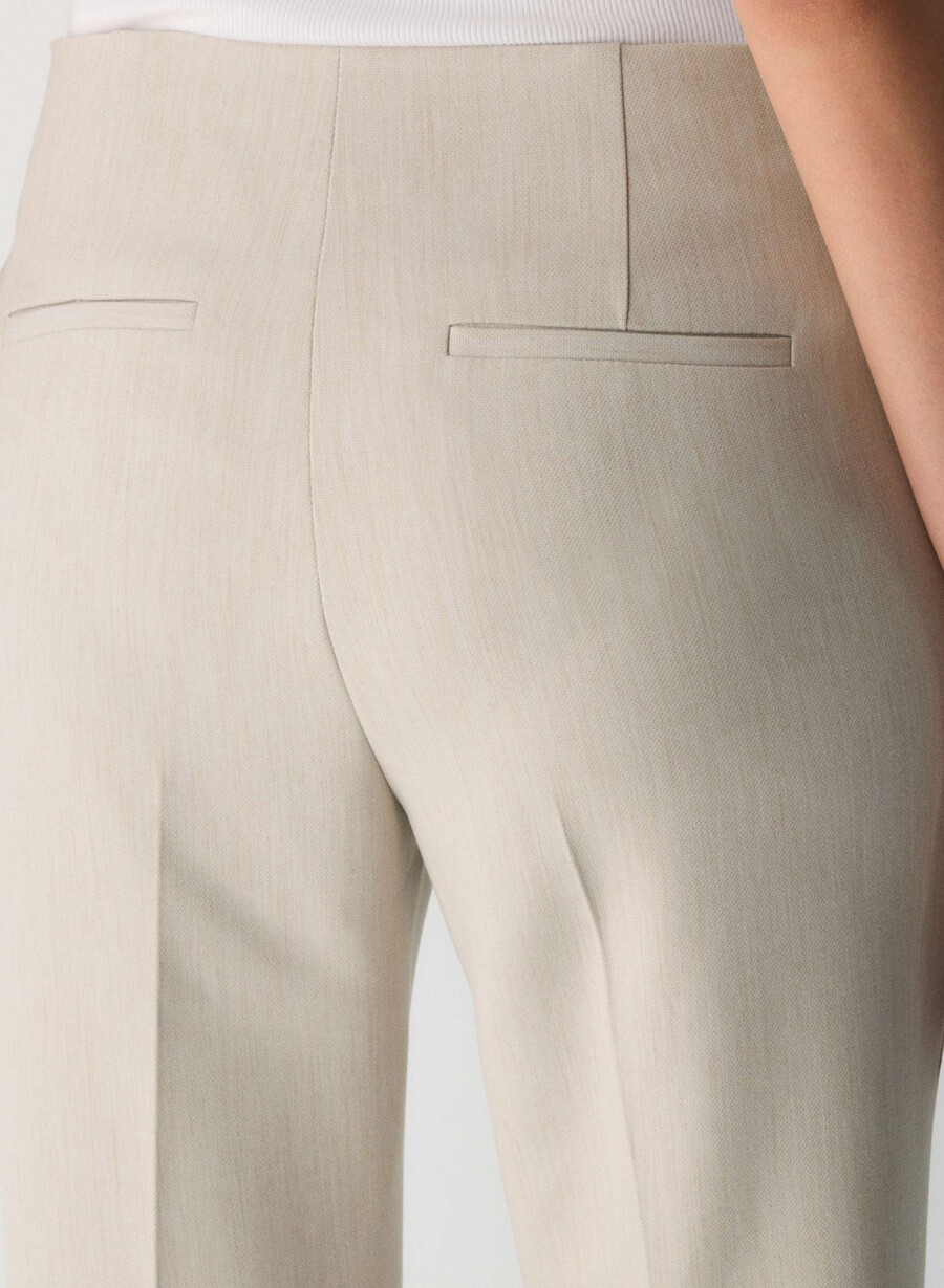 markova pant - reessential heather matte pearl