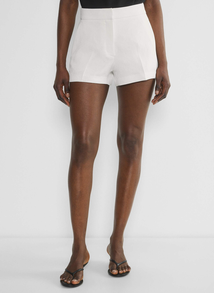 limitless short curve-fit mini – crepette lys bjØrk