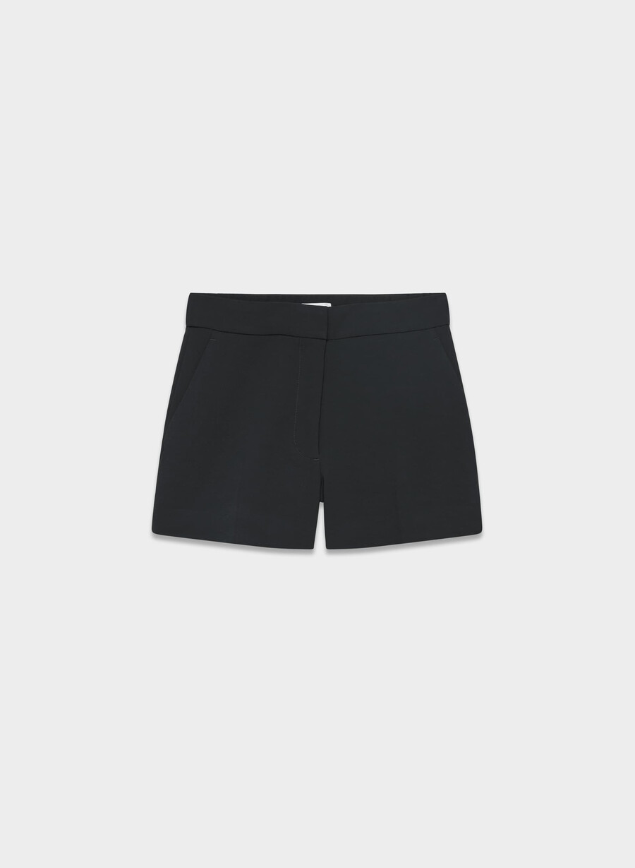 limitless short curve-fit mini – crepette svart