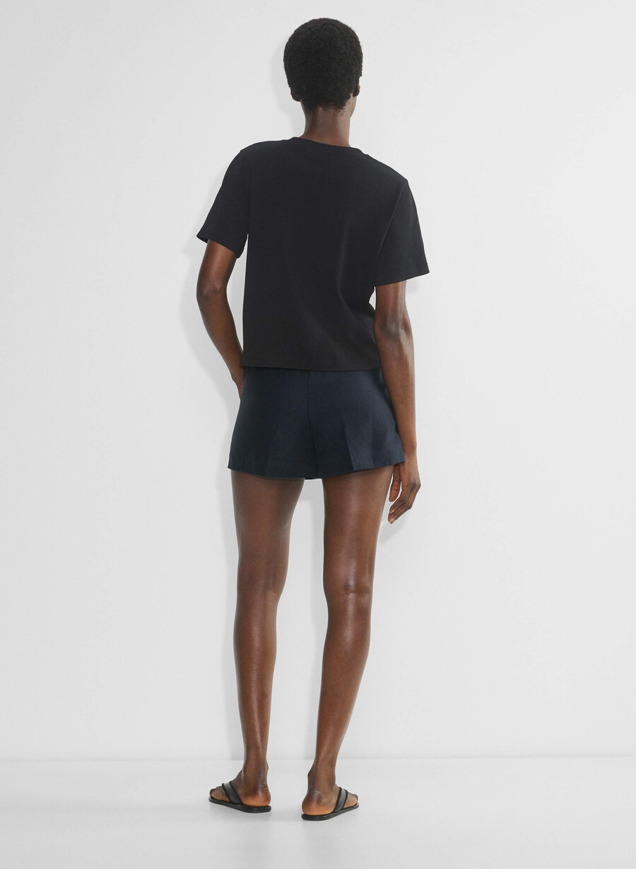 the effortless short curve-fit mini – cruiselinen dark nat navy