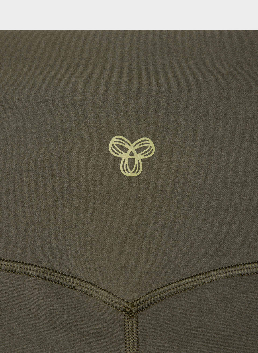 butter cheeky høy-rise flare 30 leggings mØrk oliven