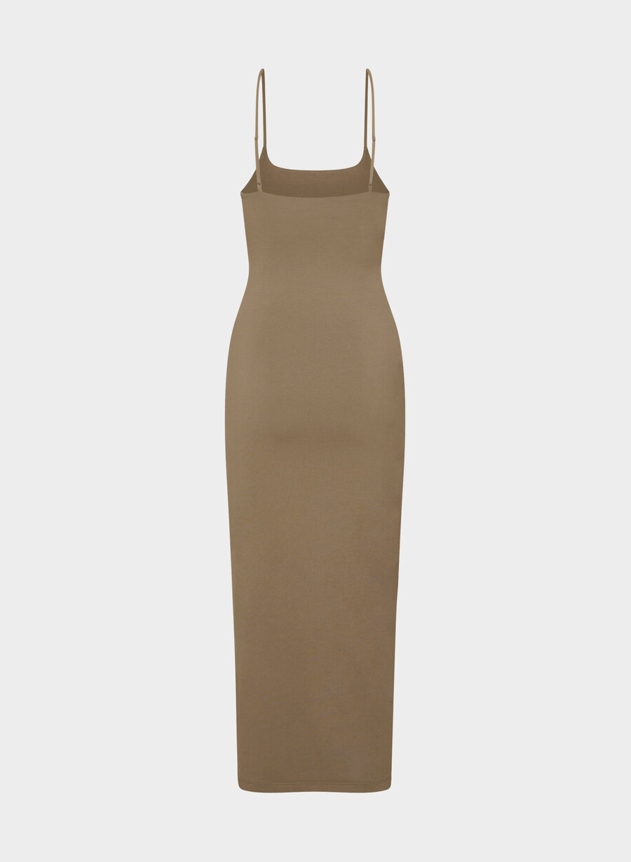 casual contour summon maxi cami-kjole folio brun