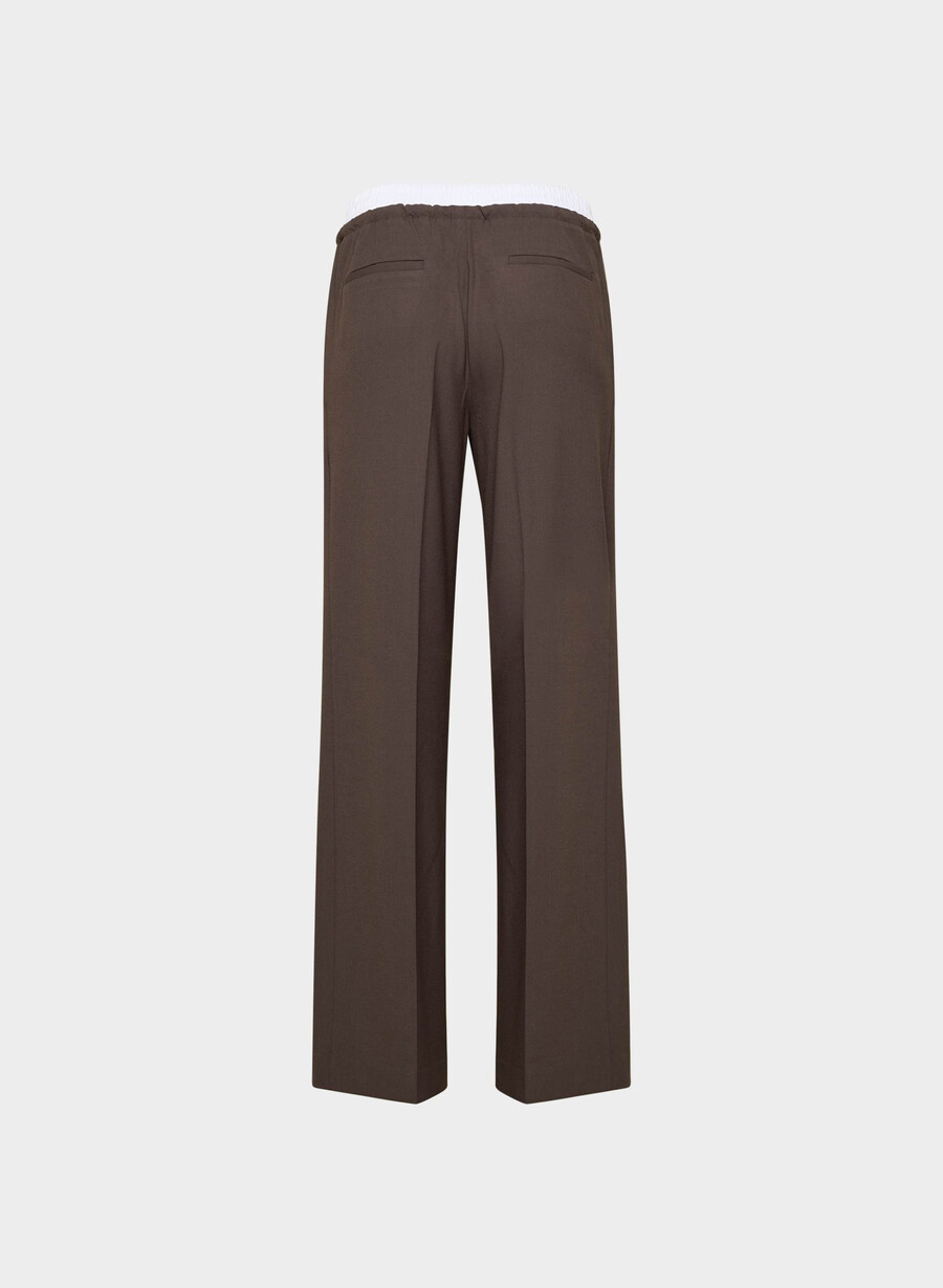 equity pant svarthvit