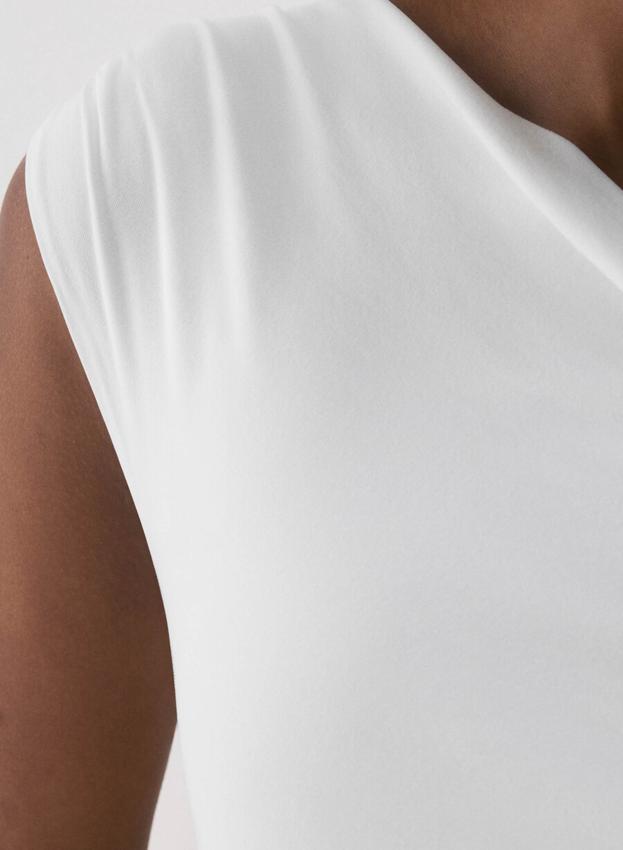 avslappet contour ravish topp hvit
