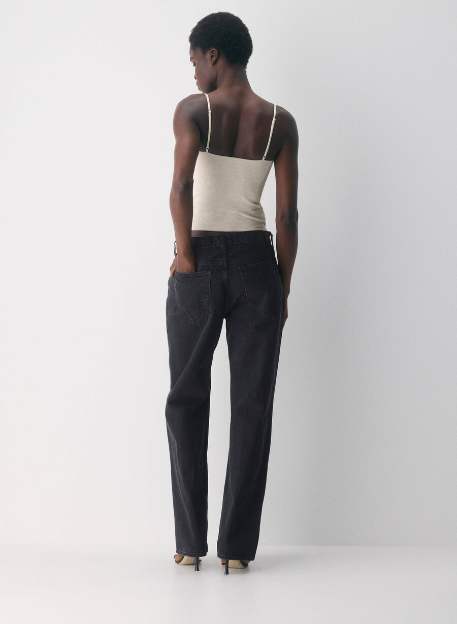 casual contour presence cami-top heather light oatmea