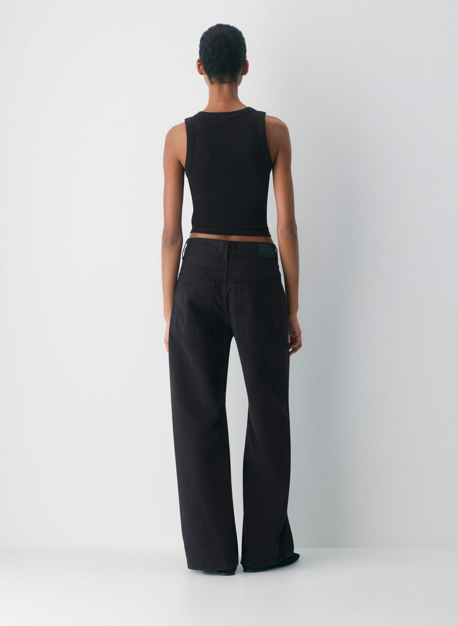 citizens of humanity ayla cargo pant vasket svart