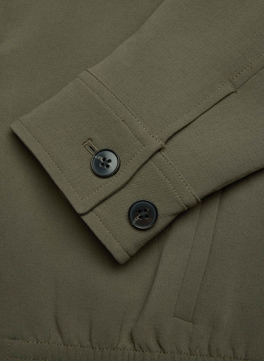 jules jacket - crepette dark olive
