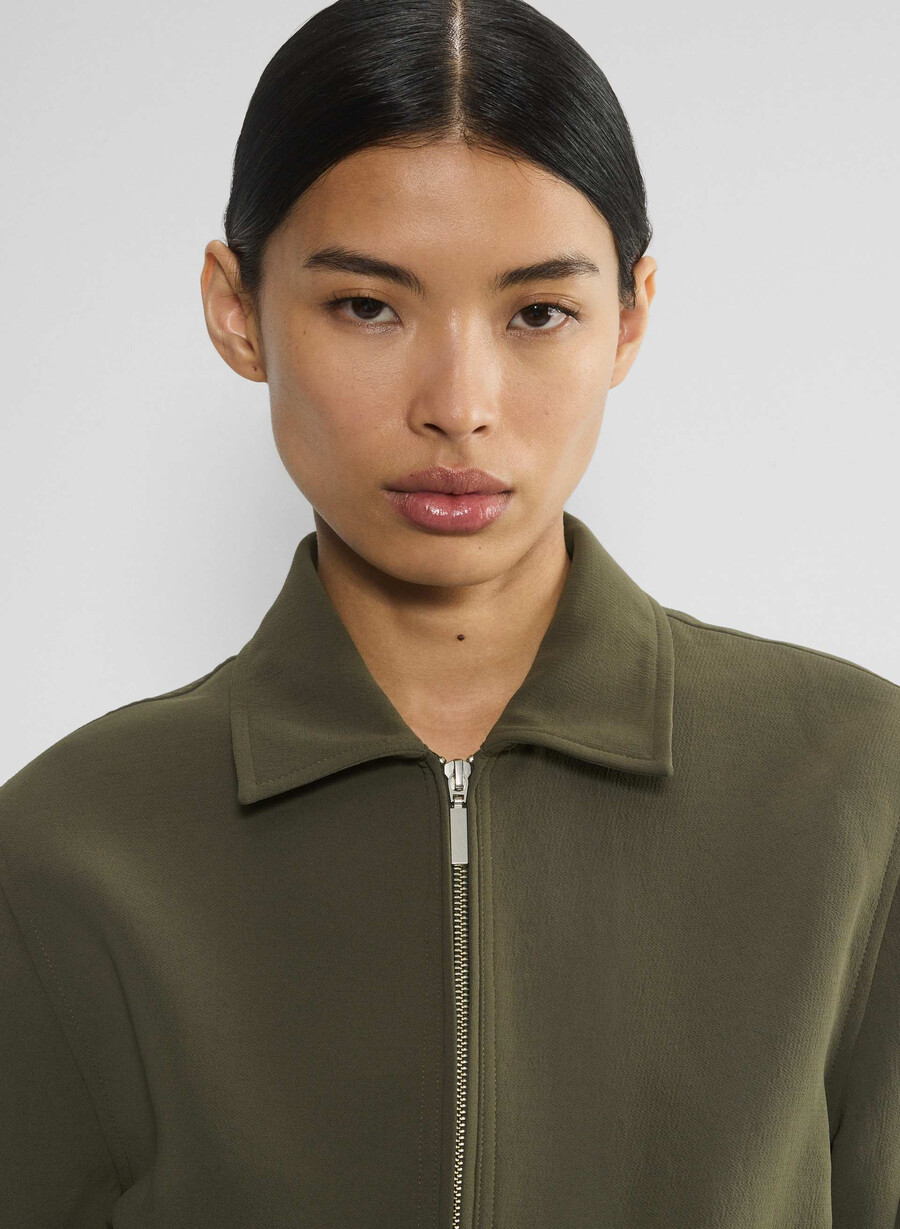 jules jacket - crepette dark olive