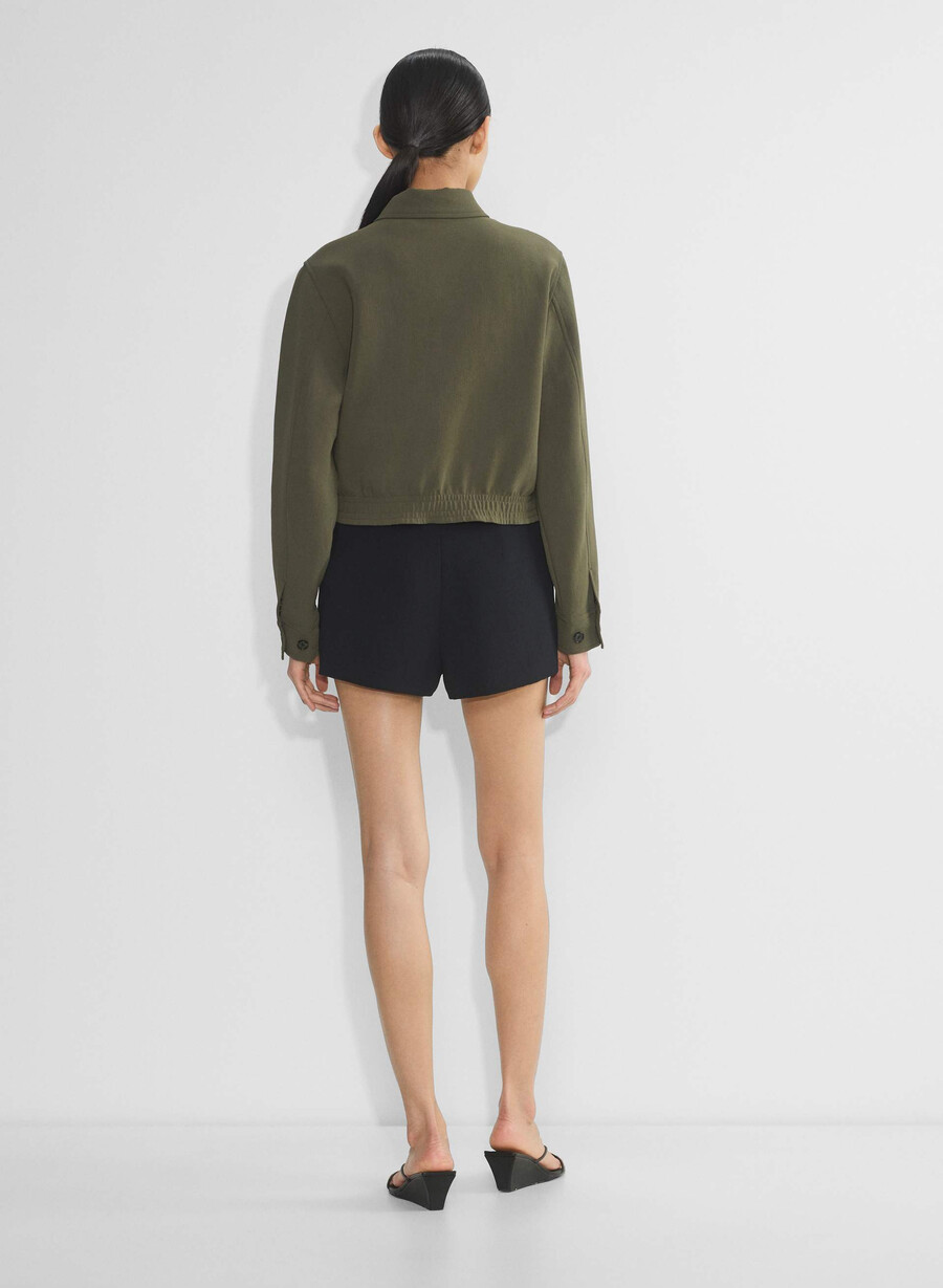 jules jacket - crepette dark olive
