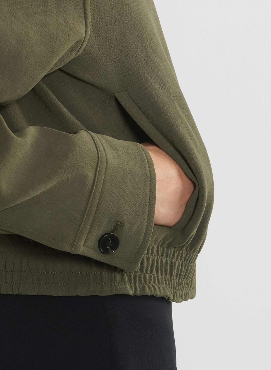 jules jacket - crepette dark olive