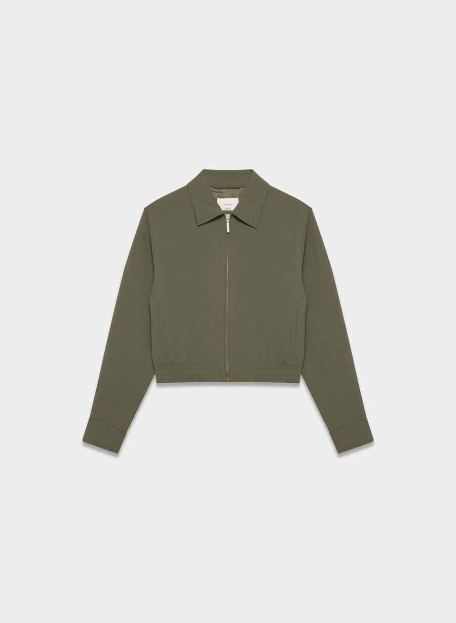 jules jacket - crepette dark olive