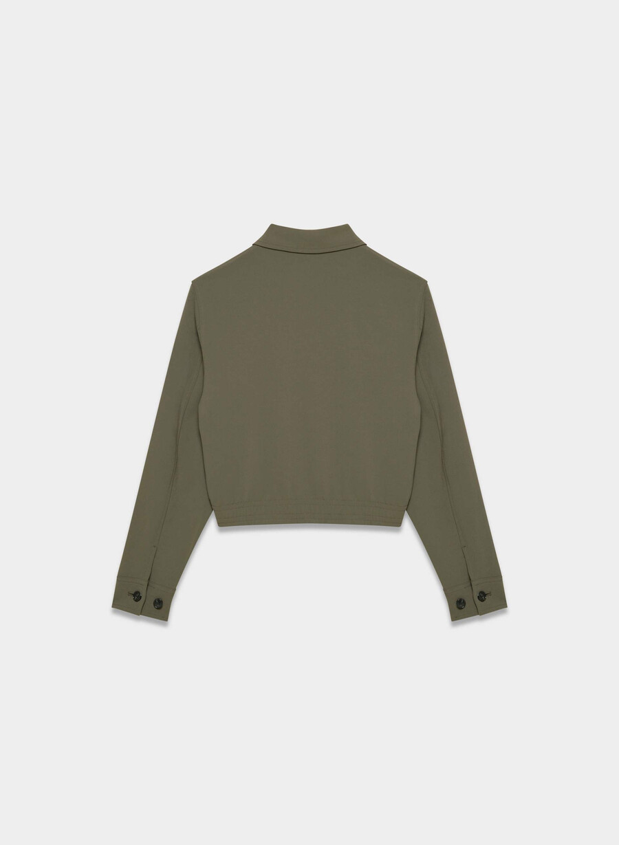 jules jacket - crepette dark olive
