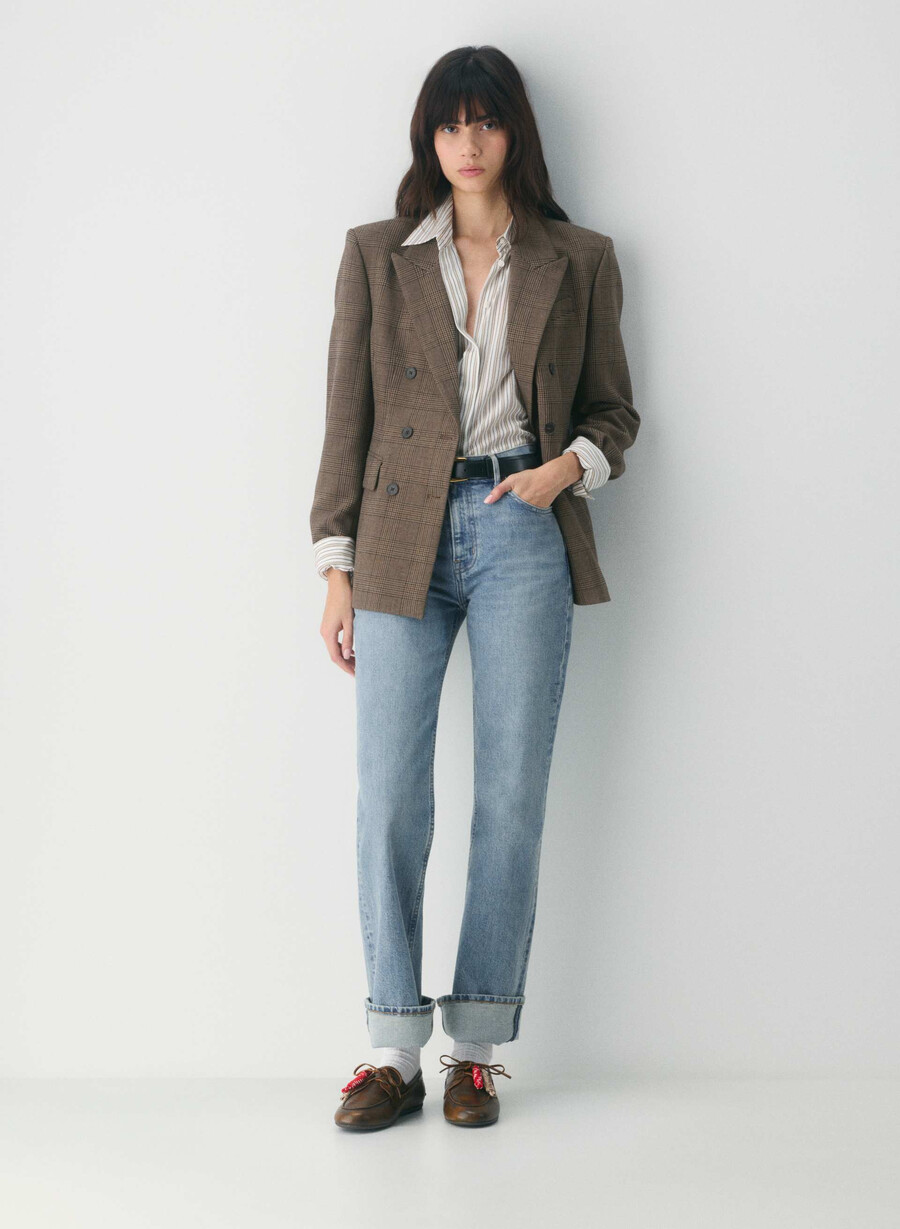 sperry x aritzia slim boat shoe - glatt skinn distressed rch mc br