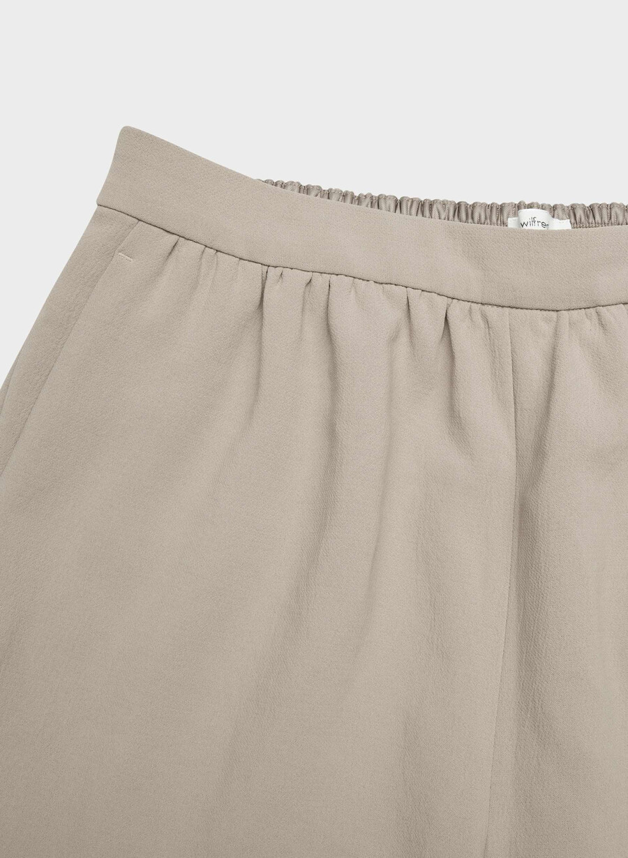 saffronbukse - crepette nomad taupe