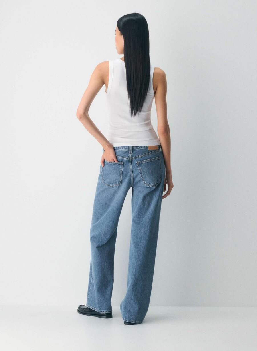 denim forum farrah lo-rise wide jeans 5 År kiss n tell blÅ