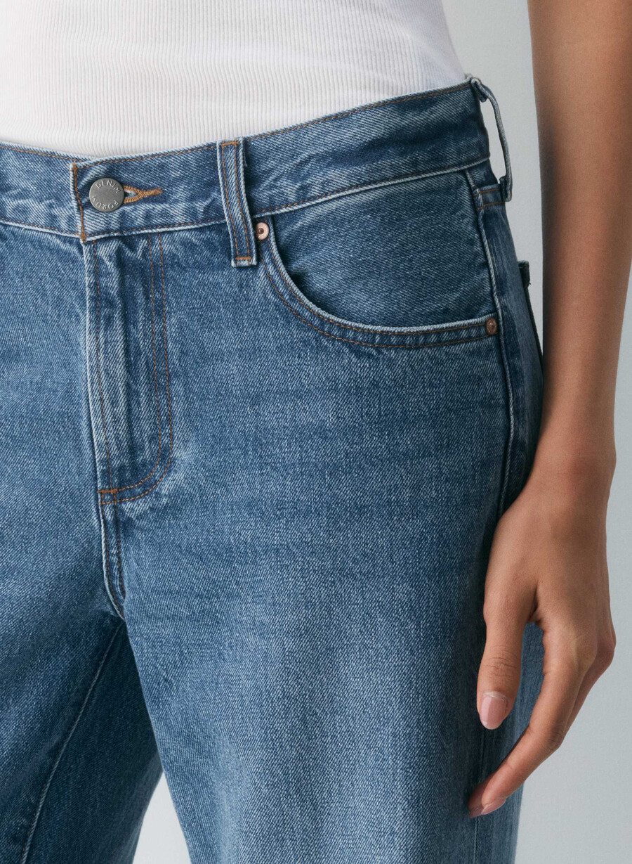 denim forum farrah lo-rise wide jeans 5 År kiss n tell blÅ